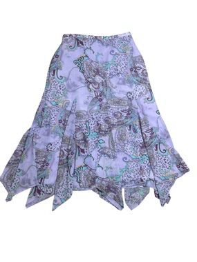 Lavender Paisley Maxi Skirt - Conrad C Collection